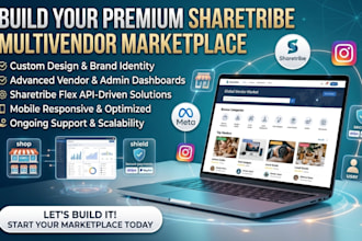 build multivendor sharetribe online store sharetribe flex marketplace website