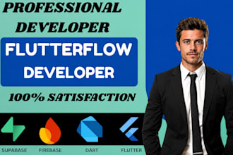 build flutterflow app, flutter flow and be flutterflow mobile app developer