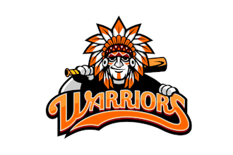 design warriors brand or sports theme logo