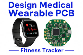 design medical wearable pcb fitness tracker pcb health monitor pcb ble lora
