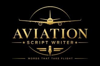write engaging aviation  and tiktok videos scripts