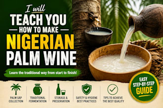 teach you how to prepare  nigeria palm wine