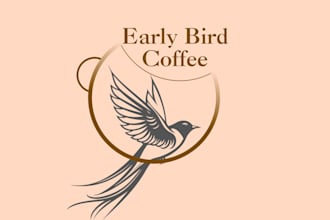 create an elegant minimalist logo for your brand