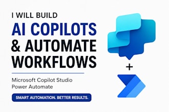 develop microsoft copilot studio ai agents and automate workflows