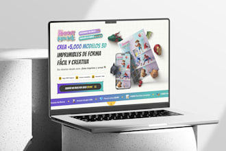design and build landing page