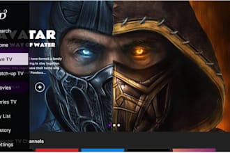 create a branded ott, vod, iptv application