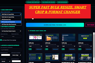 do bulk resize, crop, and rename product images