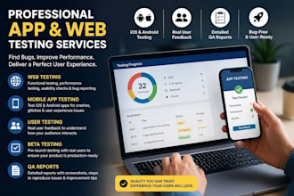 do app testing with 12 testers website review and user feedback