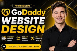 godaddy website design godaddy website redesign develop godaddy website godaddy