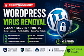 remove malware,virus wordpress website