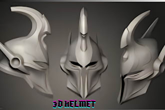 model anime mask 3d wearable cosplay armor halloween mask oni mask for 3d print
