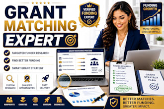 do grant research grant matching  and funder research