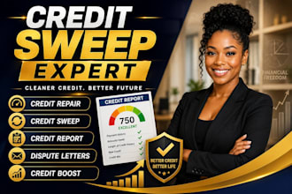 professionally clean and improve your credit report