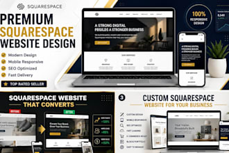 design a premium squarespace website that converts visitors into clients