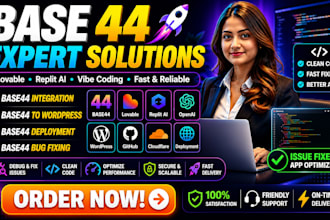 base44 expert for base44 bug fixing migration,  base44 deployment and replit ai