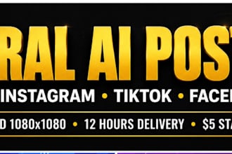 create viral ai social media posts