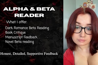 be your romance beta reader, ya novel beta reader, fantasy thriller beta reader