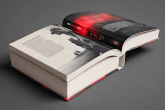 create a stunning thriller and mystery book cover