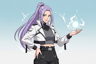 draw anime art commissions