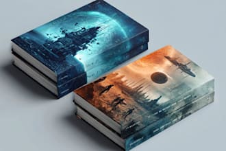 design fantasy sci fi dystopian or fantasy book cover