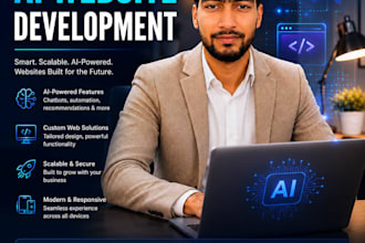 develop ai website, chatbot,web application