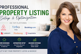 setup property listing vrbo airbnb listing bookingcom lodgify hostway hospitable