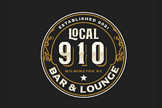 create a stylish lounge logo for bars, cocktail lounges