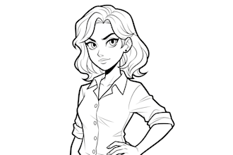 make vector line art or simple illustration