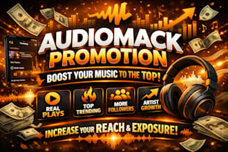 do your promotion for audiomack promotion