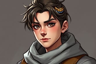 draw realistic portraits for you