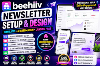 setup beehiiv newsletter template design beehiiv ai automation beehiiv manager
