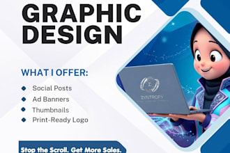 design modern social media posts and brand visuals