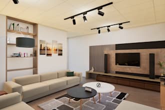 do the interior design of a house in lumion and twinmotion