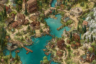 do fantasy maps and city maps
