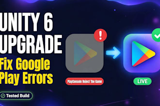 upgrade your unity game project to unity 6 and fix google play policy errors