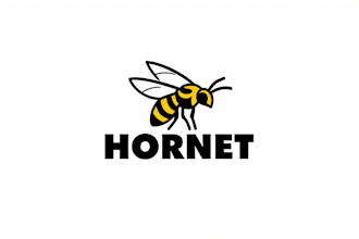 design high quality hornet mascot logo with express delivery