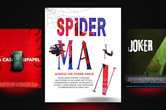 design a professional and creative poster using canva