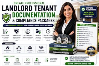 create landlord tenant documentation and compliance packages