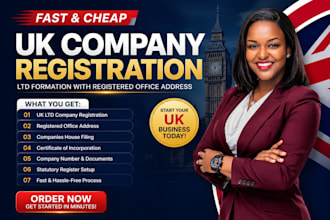 register UK limited company with london office address