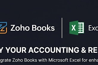 bookkeeping and accounting for small businesses using zoho books and excel
