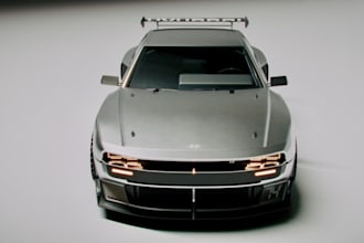 restomod vehicles model, custom bodywork, aerodynamic design,sportcar game ready