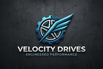 design a professional wheel logo for your brand