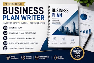 business plan business plan writer startups financial plan business proposal