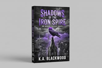 create a professional custom urban fantasy cover for you