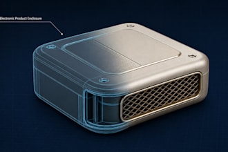 design electronic product enclosure cad design 3d printable prototype jewelry