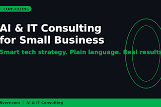 provide ai and IT consulting for small businesses