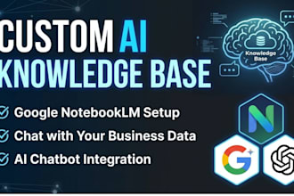 build a custom ai knowledge base using notebooklm and chatbots