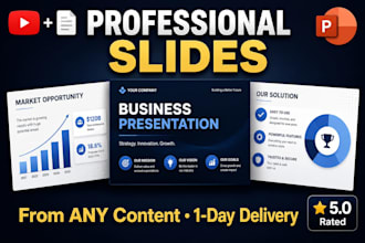 design professional powerpoint slides