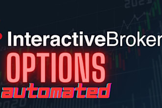 develop  interactive brokers trading bot, ibkr API trading bot