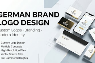 design a german brand logo for your business